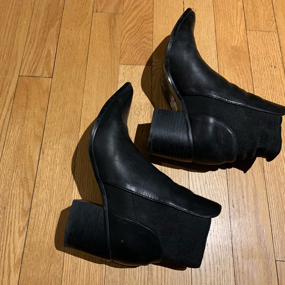 Aldo Black leather boots - Picture 6 of 7